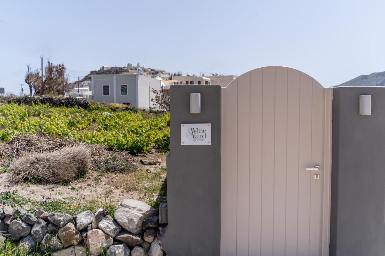 מלון Pýrgos Wine And Yard Caves מראה חיצוני תמונה